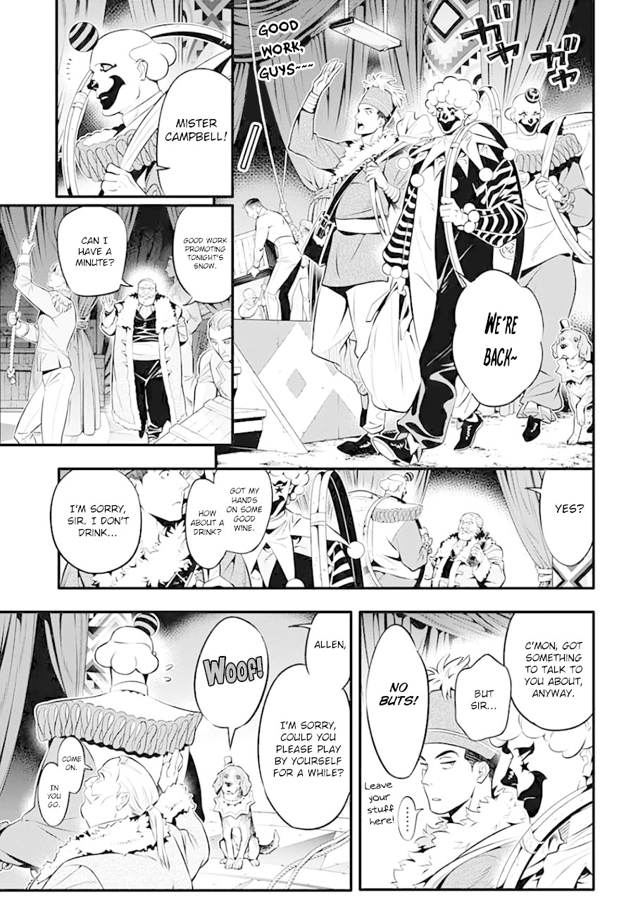D.Gray-man Chapter 235 page 10 - Chapter 235: Saying Goodbye to A.W - Red and the Dog