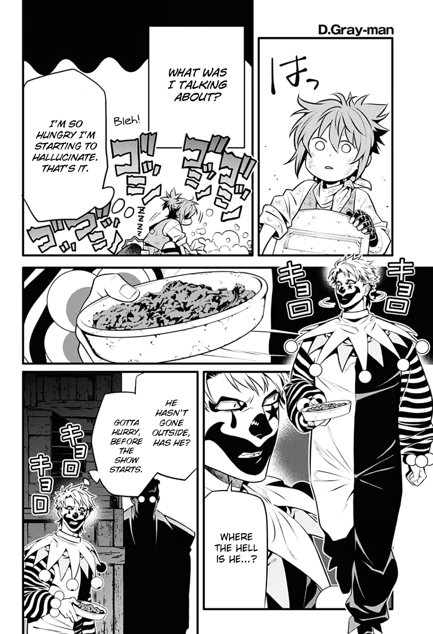 D.Gray-man Chapter 235 page 21 - Chapter 235: Saying Goodbye to A.W - Red and the Dog