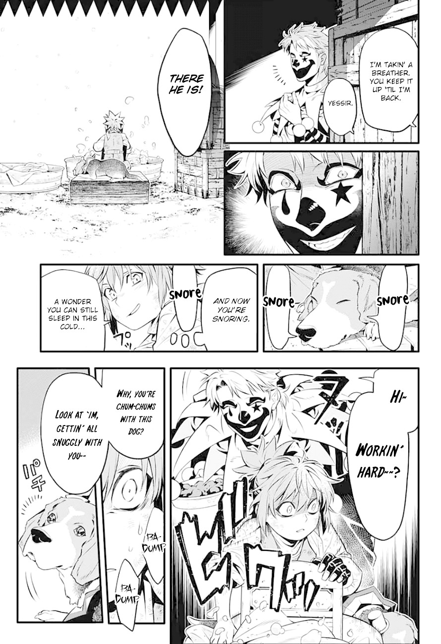 D.Gray-man Chapter 235 page 24 - Chapter 235: Saying Goodbye to A.W - Red and the Dog