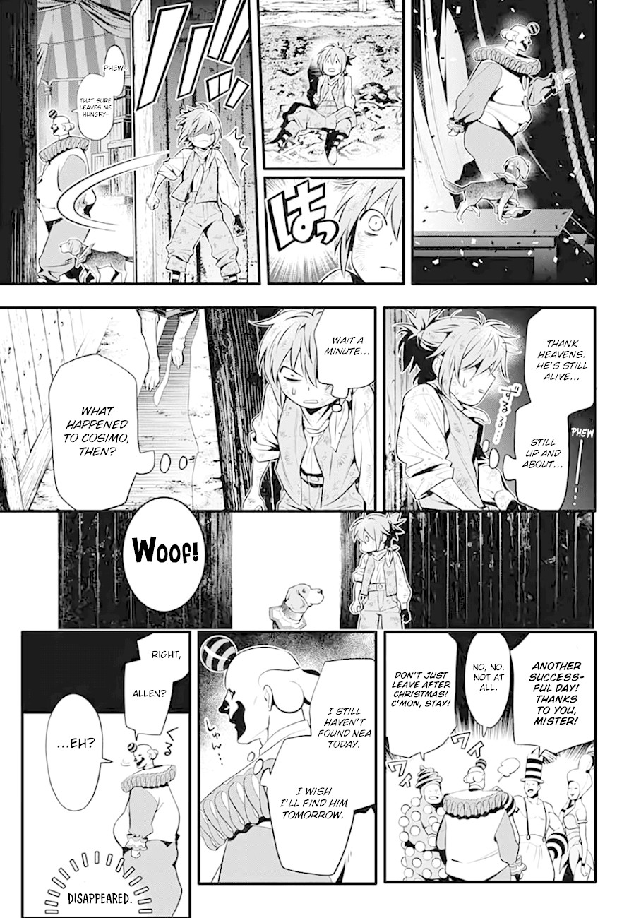 D.Gray-man Chapter 235 page 36 - Chapter 235: Saying Goodbye to A.W - Red and the Dog