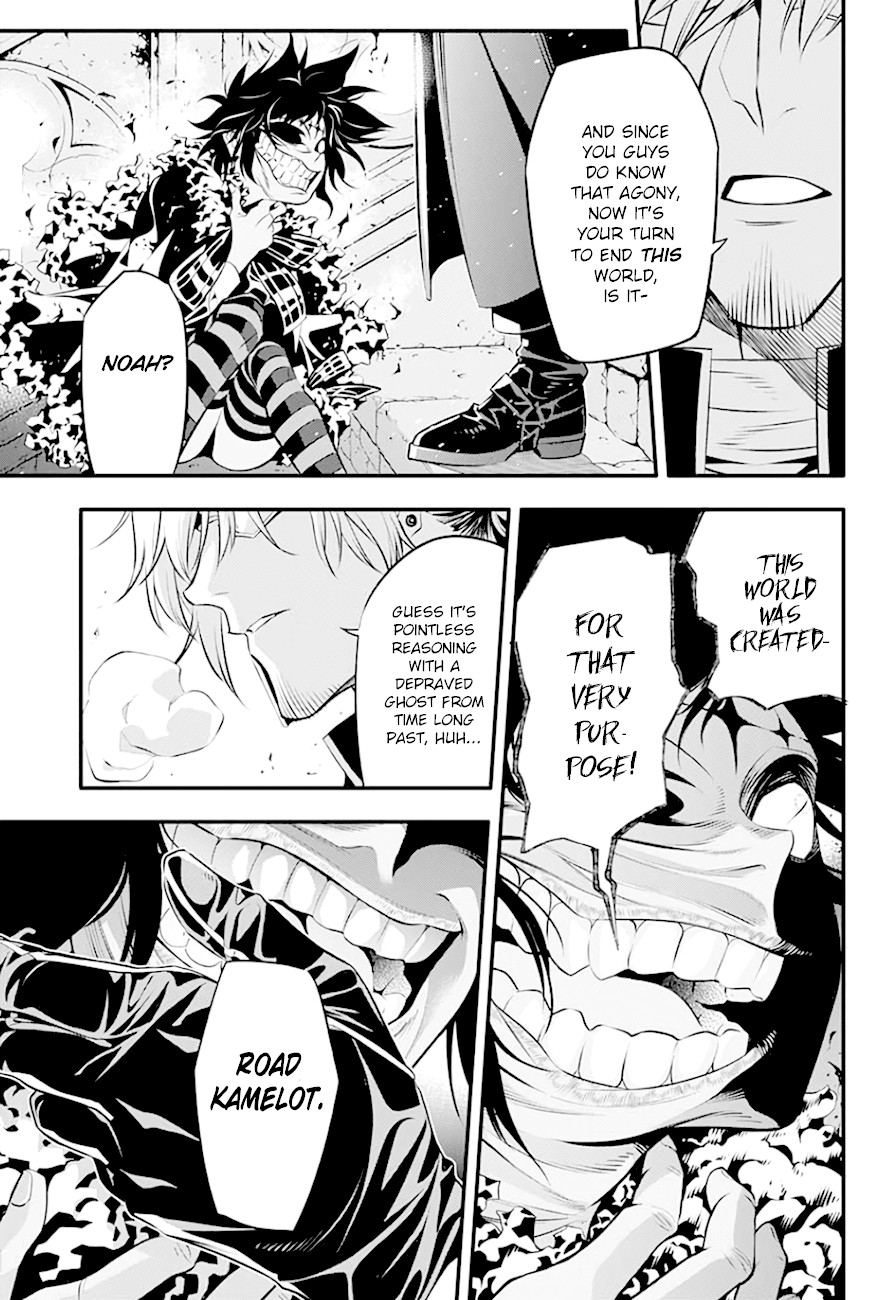 D.Gray-man Chapter 235 page 6 - Chapter 235: Saying Goodbye to A.W - Red and the Dog