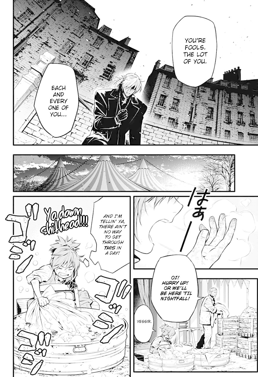 D.Gray-man Chapter 235 page 9 - Chapter 235: Saying Goodbye to A.W - Red and the Dog