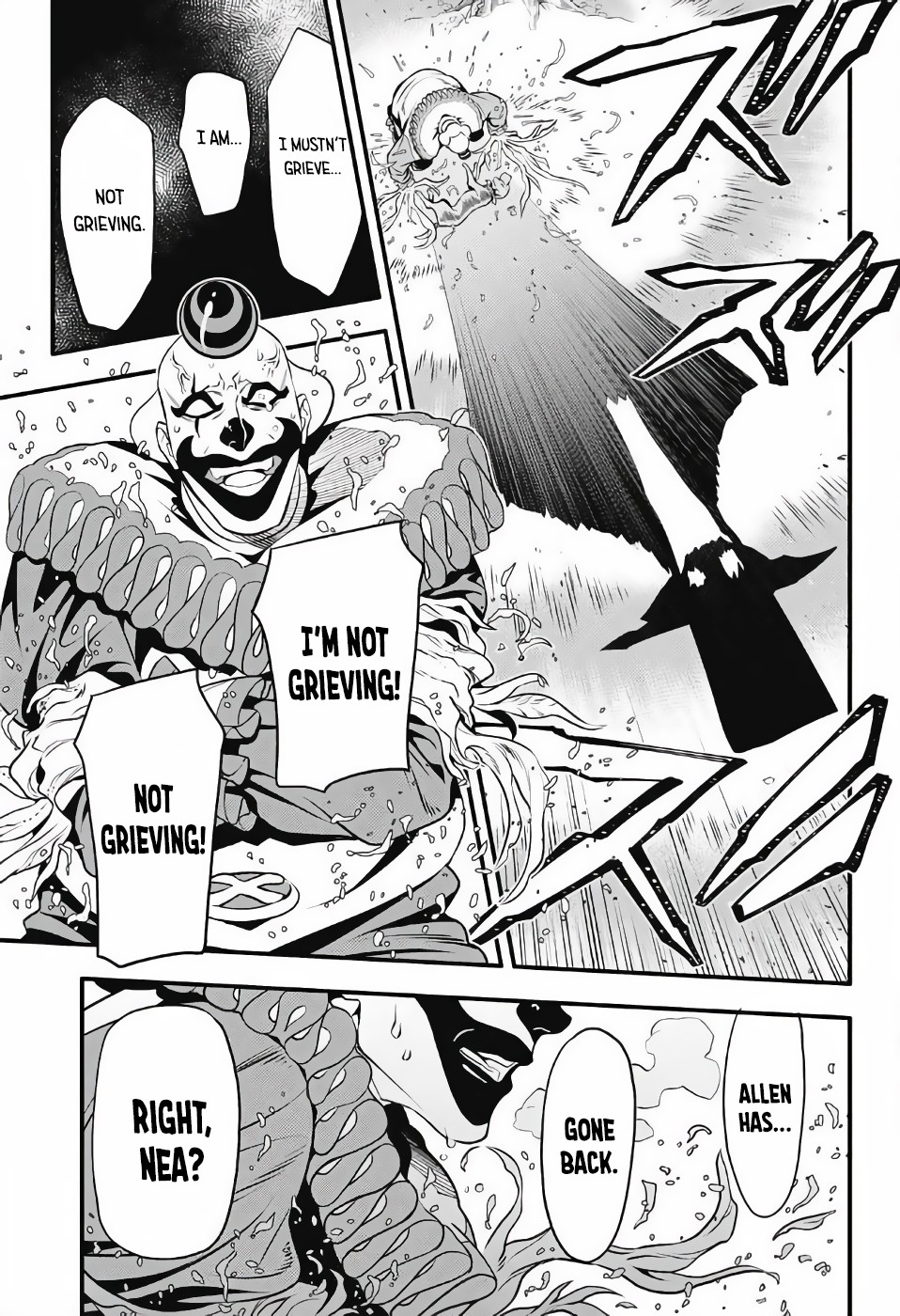 D.Gray-man Chapter 236 page 10 - Chapter 236: Saying Goodbye to A.W - Red and the Pierrot