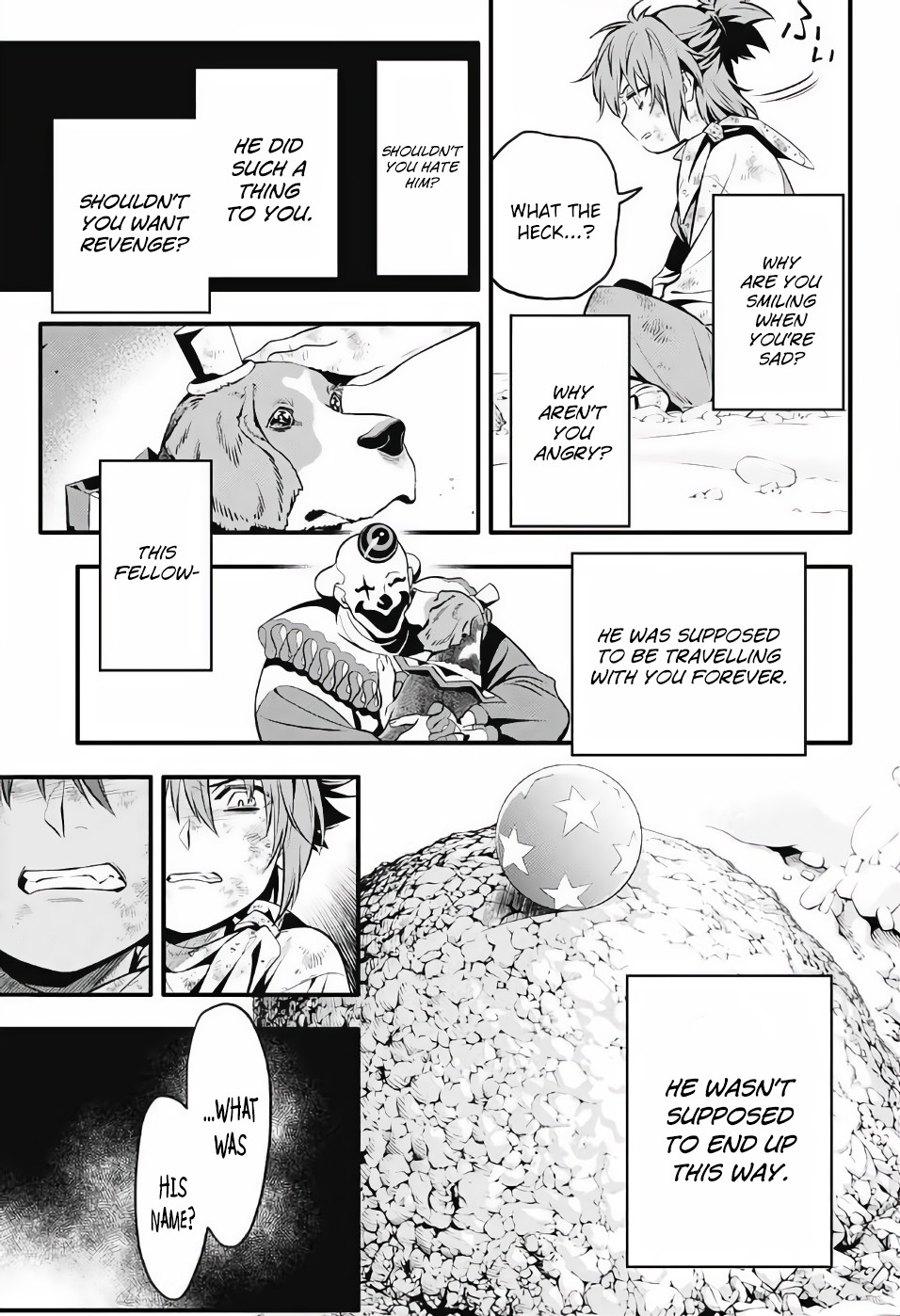 D.Gray-man Chapter 236 page 18 - Chapter 236: Saying Goodbye to A.W - Red and the Pierrot
