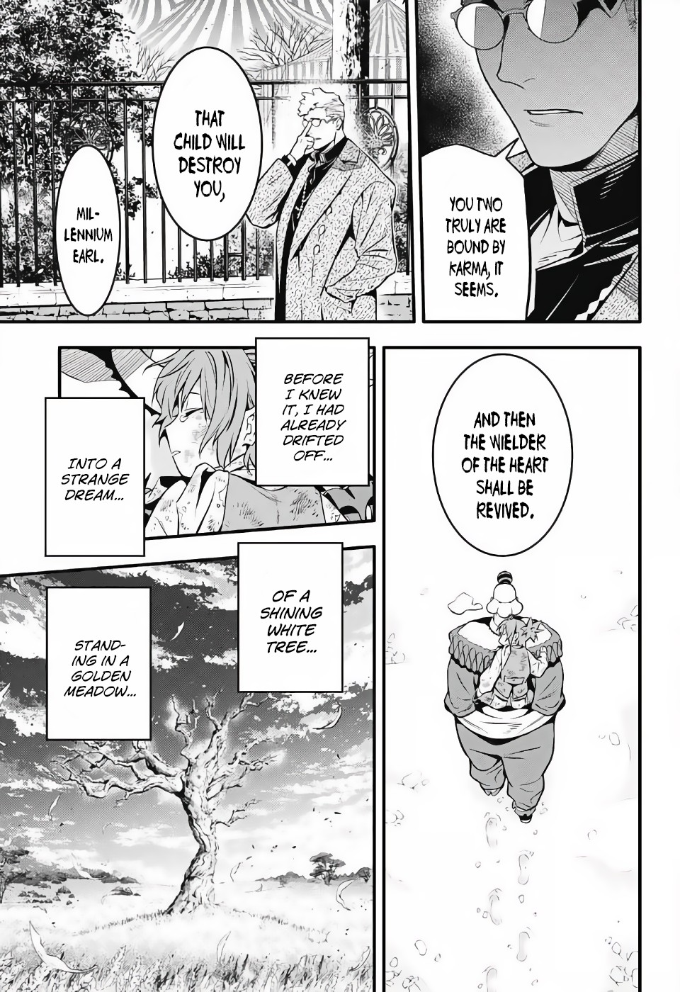 D.Gray-man Chapter 236 page 22 - Chapter 236: Saying Goodbye to A.W - Red and the Pierrot