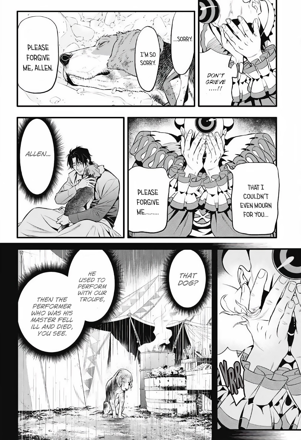 D.Gray-man Chapter 236 page 7 - Chapter 236: Saying Goodbye to A.W - Red and the Pierrot