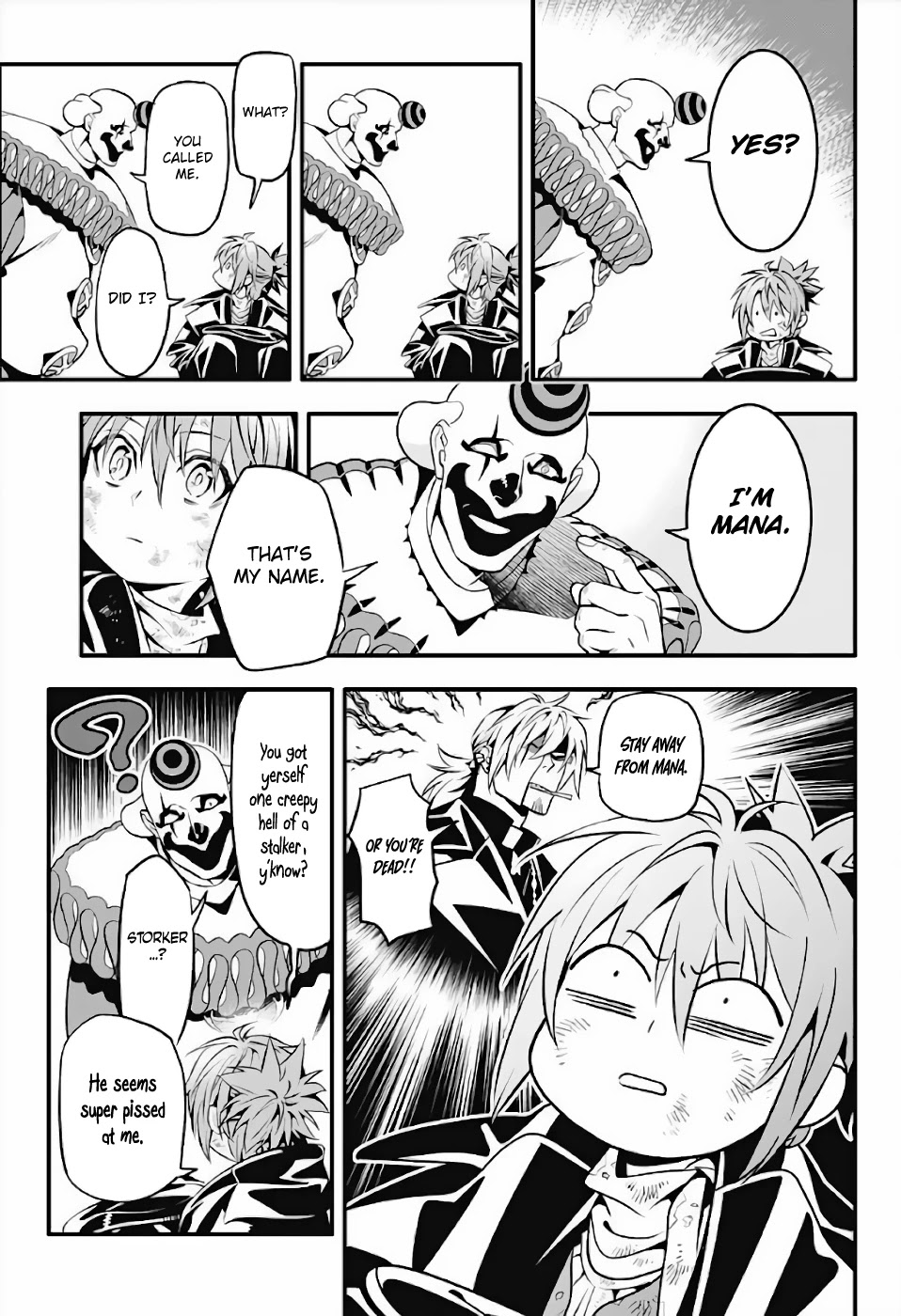 D.Gray-man Chapter 237 page 11 - Chapter 237: Saying Goodbye to A.W - Red and Mana