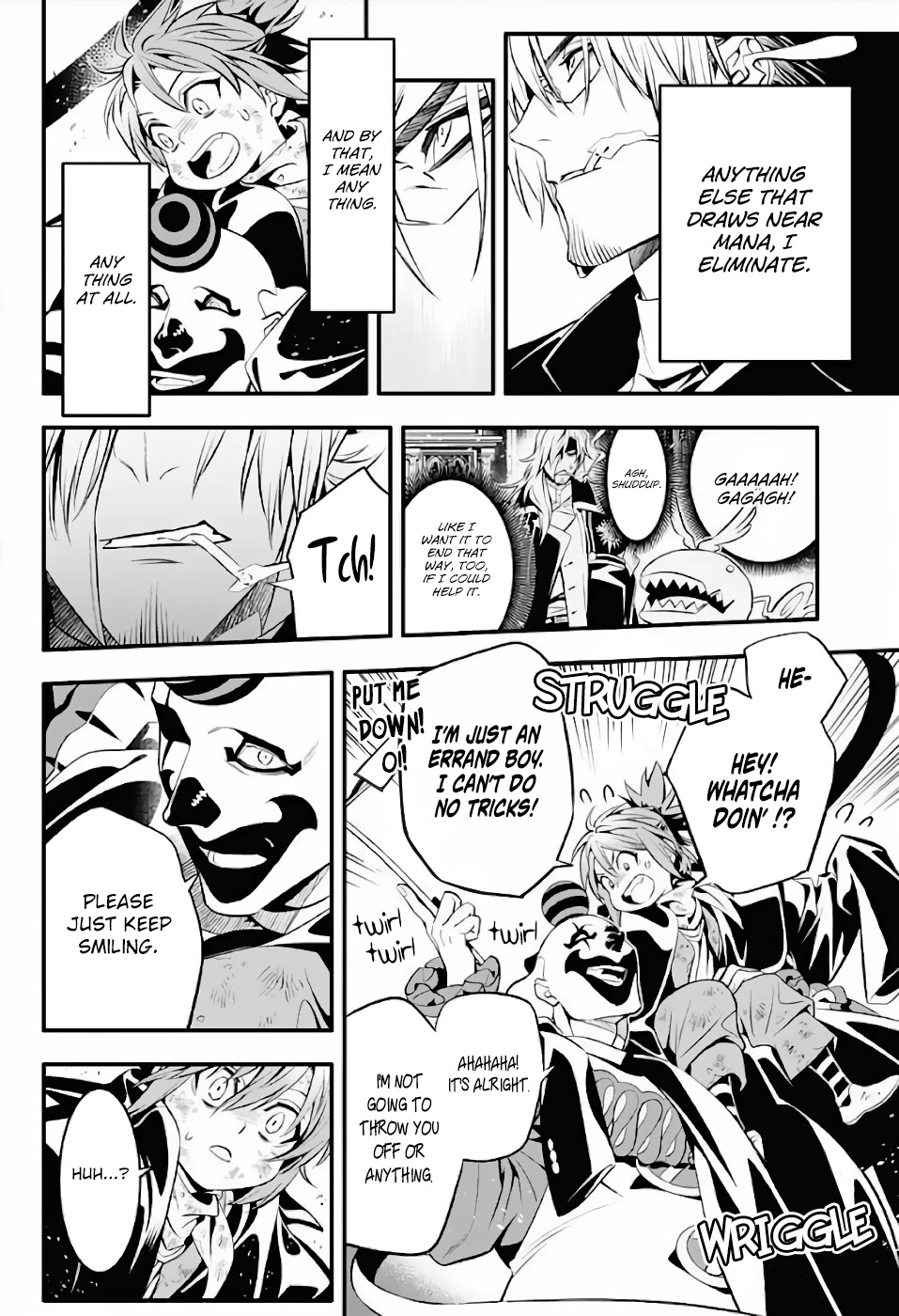 D.Gray-man Chapter 237 page 4 - Chapter 237: Saying Goodbye to A.W - Red and Mana
