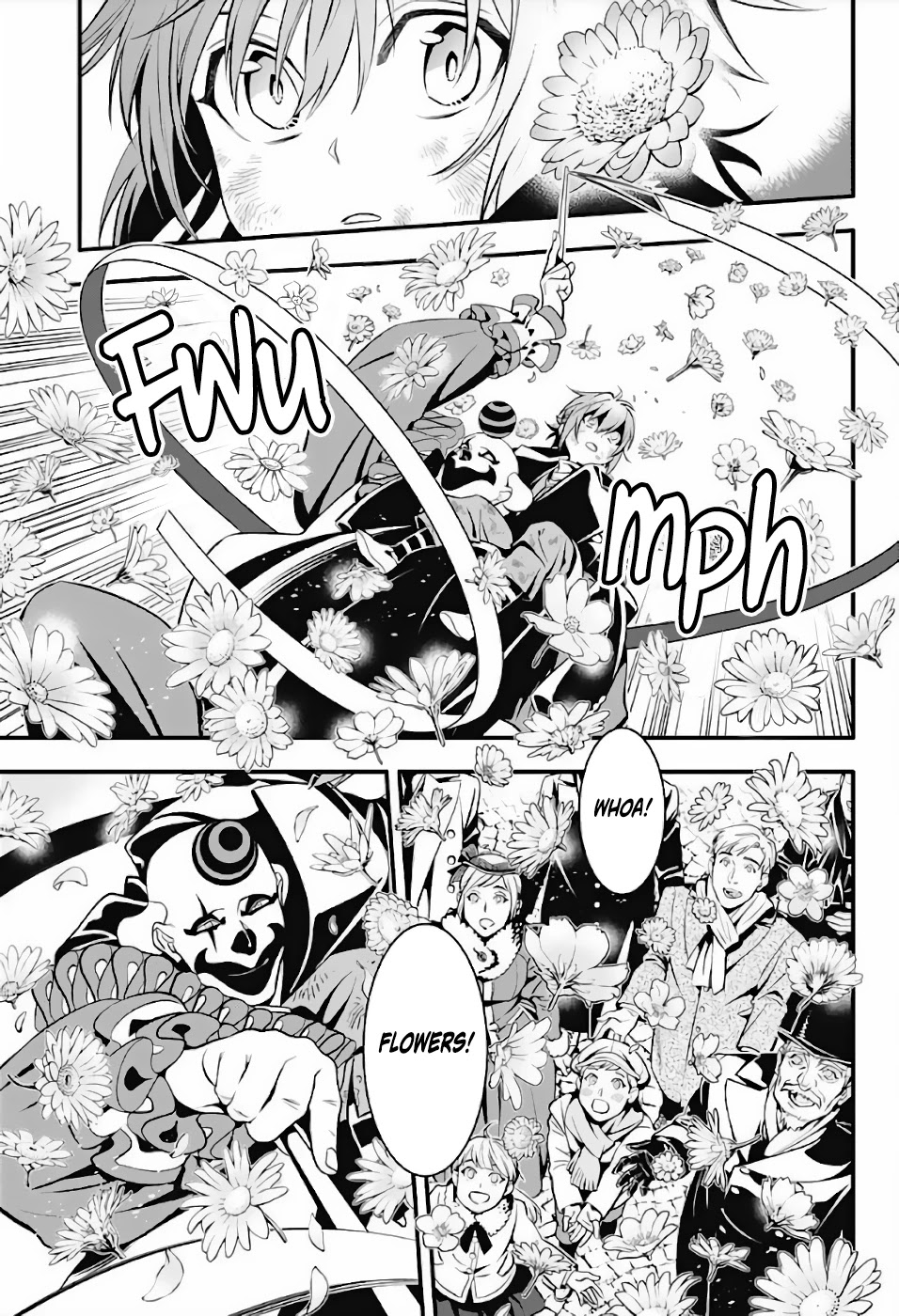 D.Gray-man Chapter 237 page 5 - Chapter 237: Saying Goodbye to A.W - Red and Mana