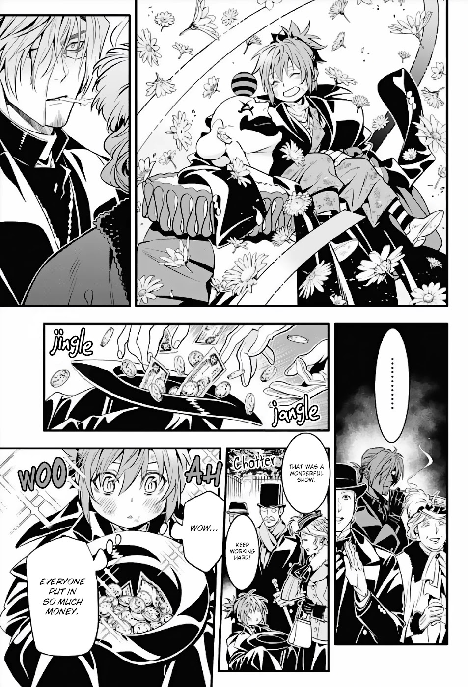 D.Gray-man Chapter 237 page 7 - Chapter 237: Saying Goodbye to A.W - Red and Mana