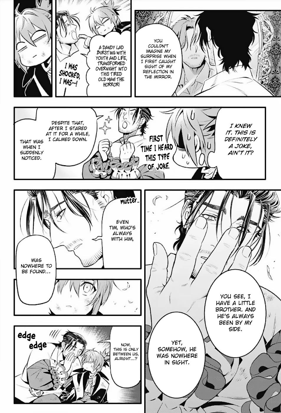 D.Gray-man Chapter 238 page 10 - Chapter 238: Saying Goodbye to A.W - Red and Mana ②