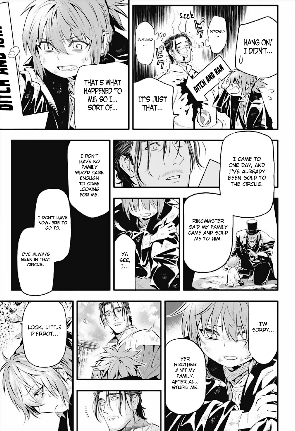 D.Gray-man Chapter 238 page 13 - Chapter 238: Saying Goodbye to A.W - Red and Mana ②