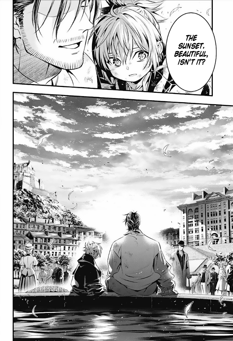 D.Gray-man Chapter 238 page 14 - Chapter 238: Saying Goodbye to A.W - Red and Mana ②