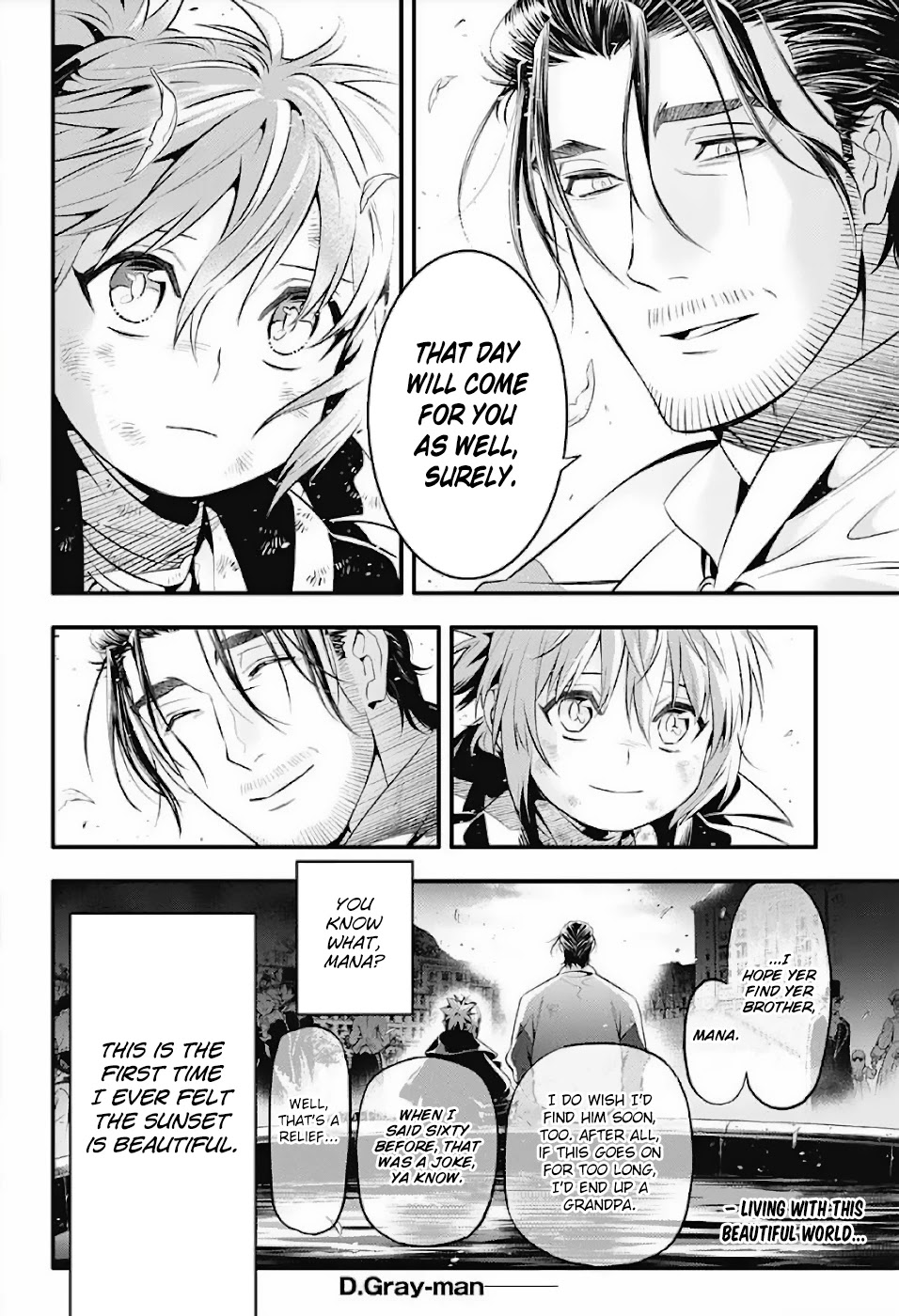 D.Gray-man Chapter 238 page 16 - Chapter 238: Saying Goodbye to A.W - Red and Mana ②