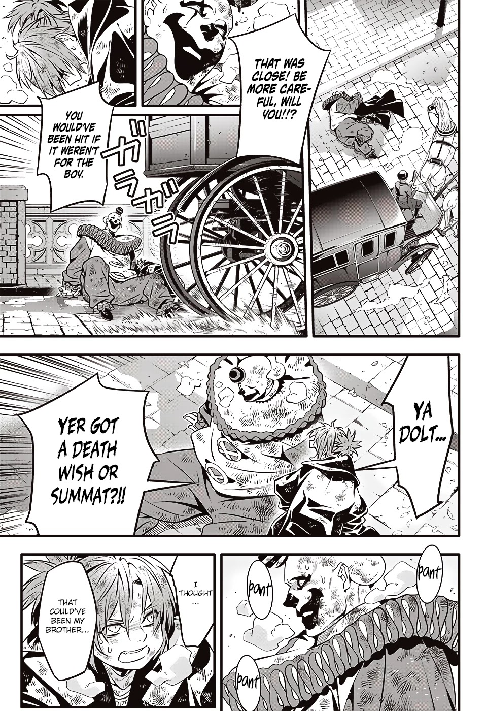 D.Gray-man Chapter 238 page 5 - Chapter 238: Saying Goodbye to A.W - Red and Mana ②