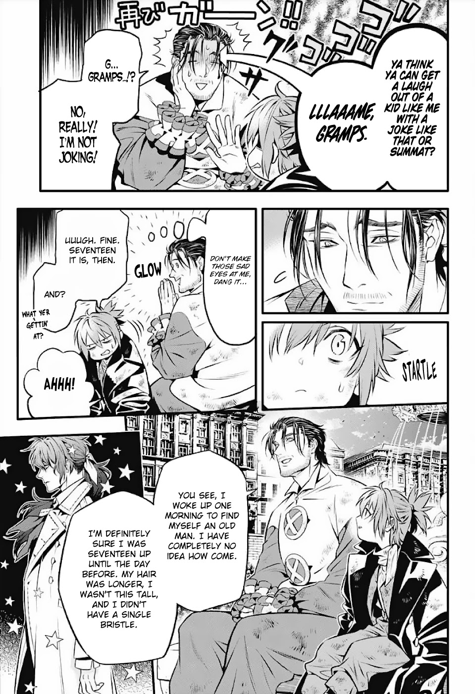 D.Gray-man Chapter 238 page 9 - Chapter 238: Saying Goodbye to A.W - Red and Mana ②