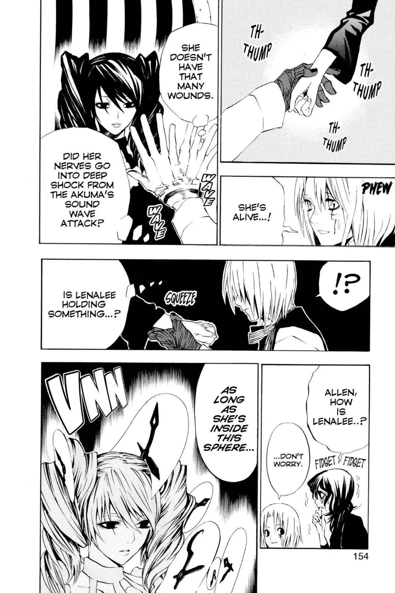D.Gray-man Chapter 24 page 11 - Chapter 24: Vol.3 The 24th Night: Miranda Lotto's Invocation