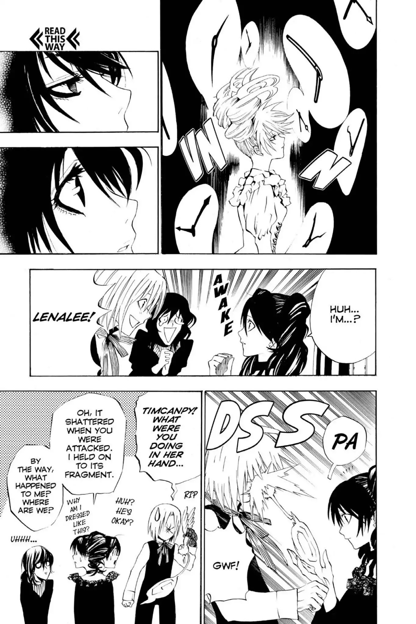 D.Gray-man Chapter 24 page 12 - Chapter 24: Vol.3 The 24th Night: Miranda Lotto's Invocation