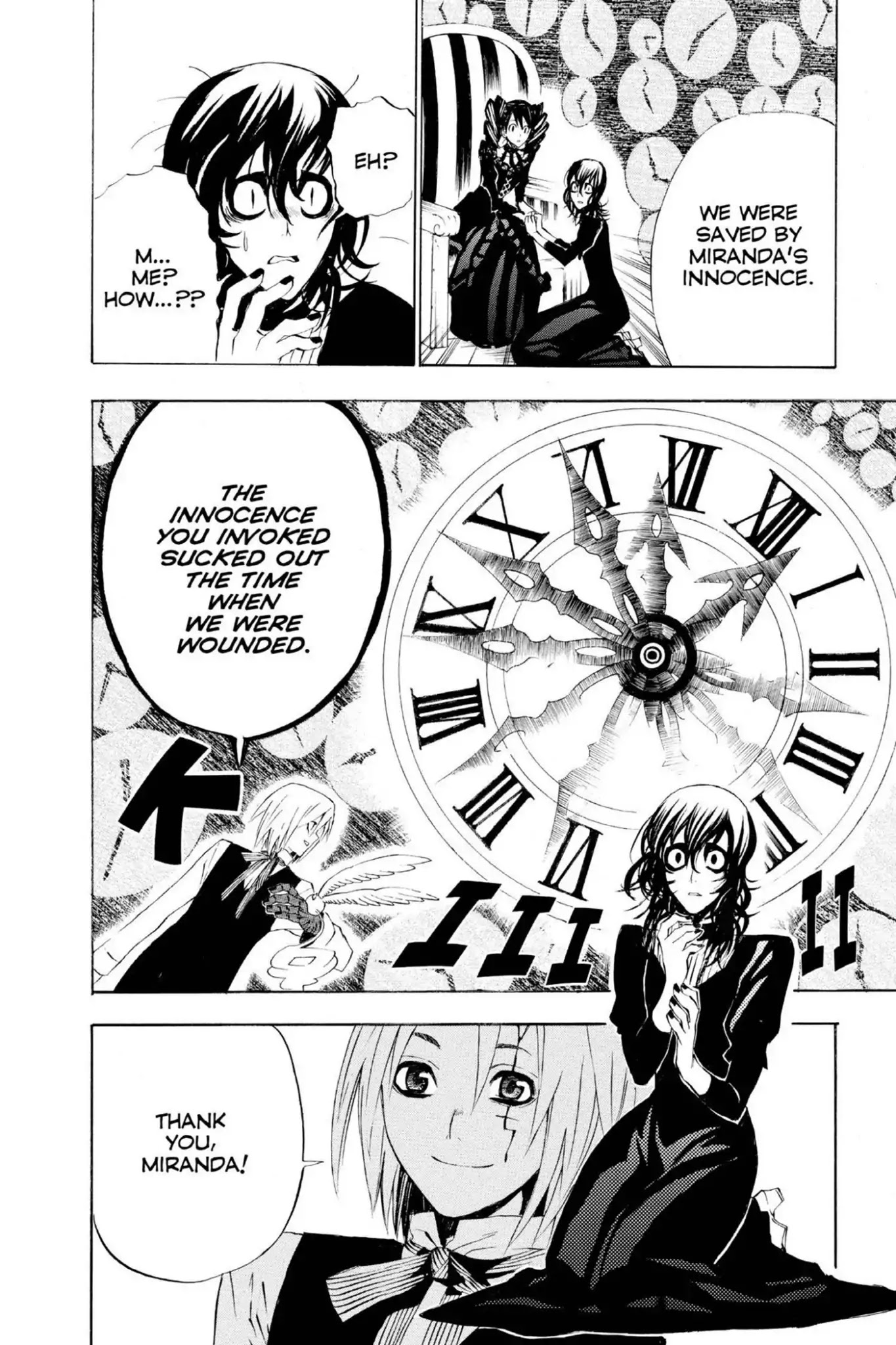 D.Gray-man Chapter 24 page 13 - Chapter 24: Vol.3 The 24th Night: Miranda Lotto's Invocation