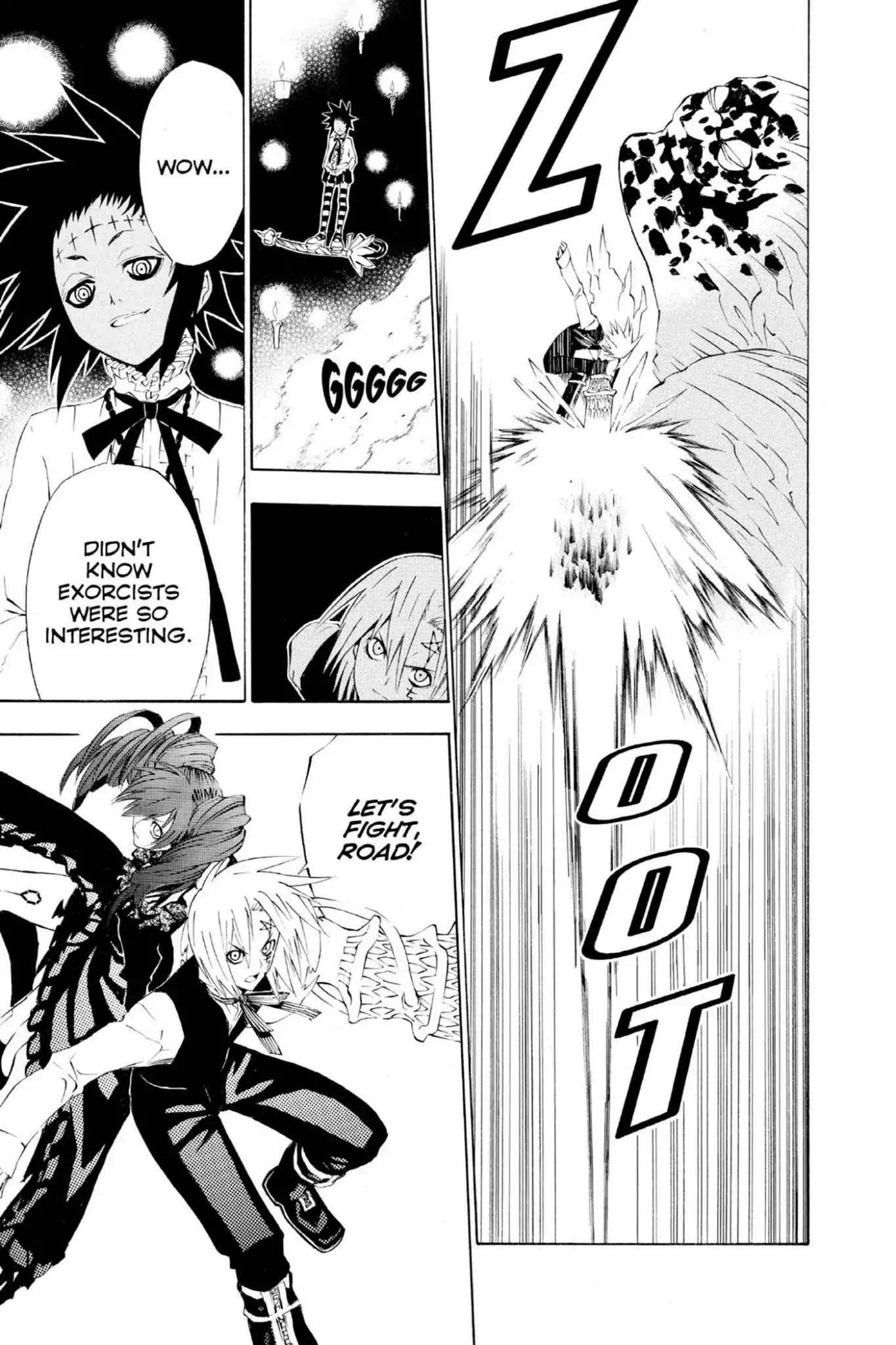 D.Gray-man Chapter 24 page 16 - Chapter 24: Vol.3 The 24th Night: Miranda Lotto's Invocation