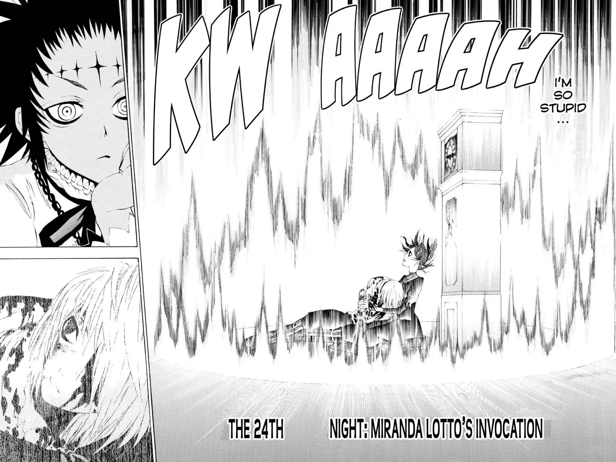 D.Gray-man Chapter 24 page 2 - Chapter 24: Vol.3 The 24th Night: Miranda Lotto's Invocation