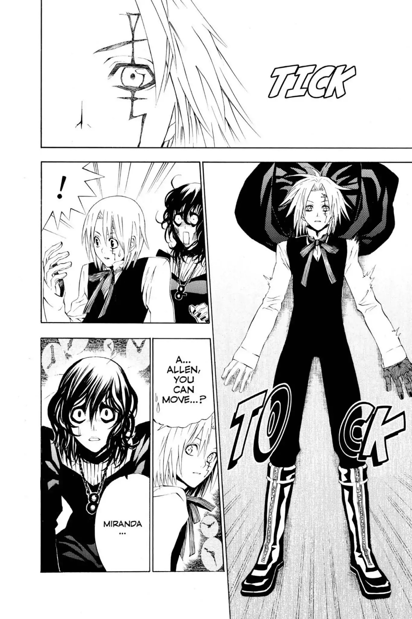 D.Gray-man Chapter 24 page 7 - Chapter 24: Vol.3 The 24th Night: Miranda Lotto's Invocation