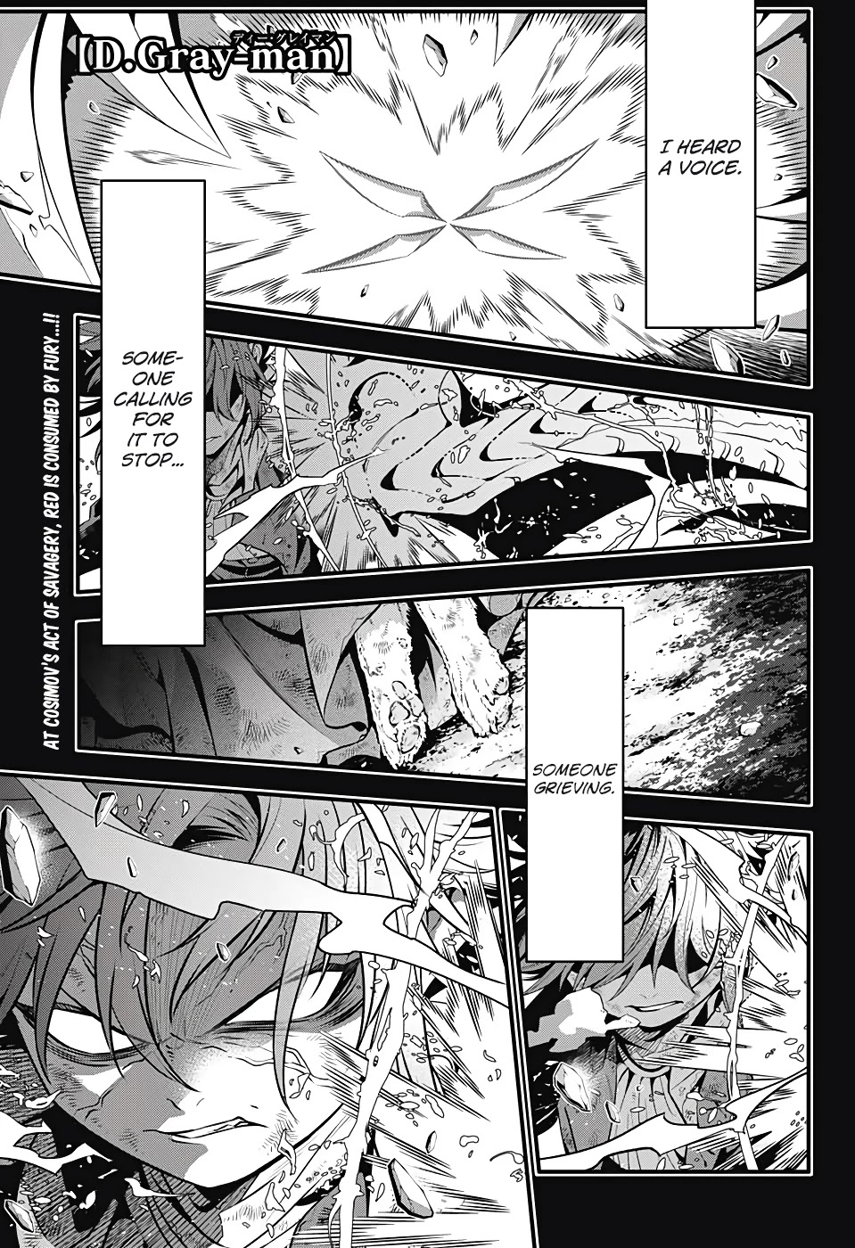 D.Gray-man Chapter 241 page 2 - Chapter 241: Saying Goodbye to A.W - Red and Mana ⑤