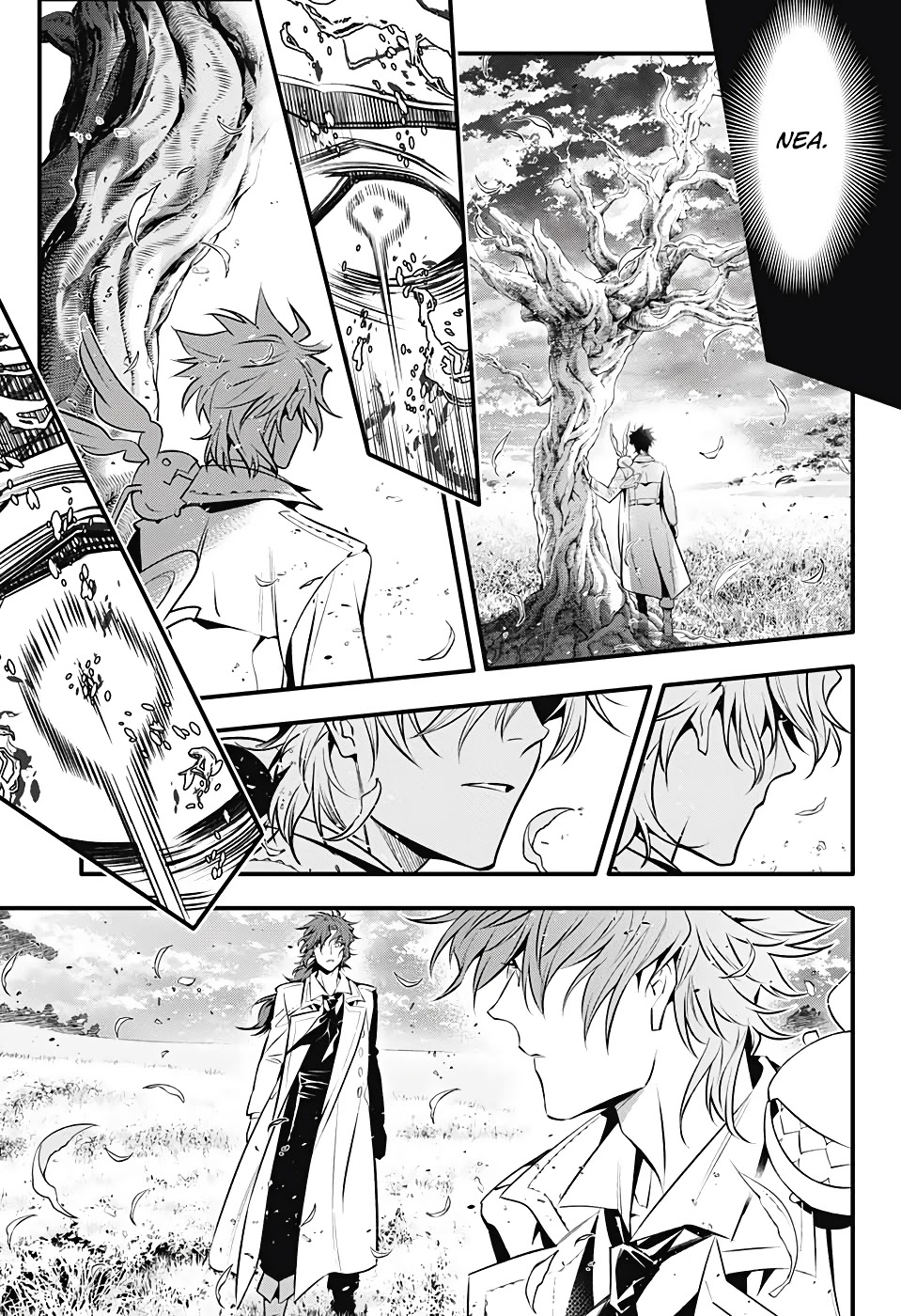 D.Gray-man Chapter 241 page 21 - Chapter 241: Saying Goodbye to A.W - Red and Mana ⑤