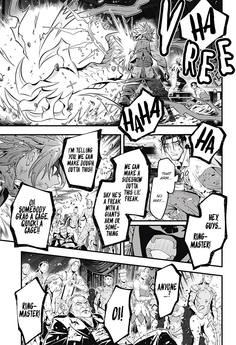 D.Gray-man Chapter 241 page 5 - Chapter 241: Saying Goodbye to A.W - Red and Mana ⑤