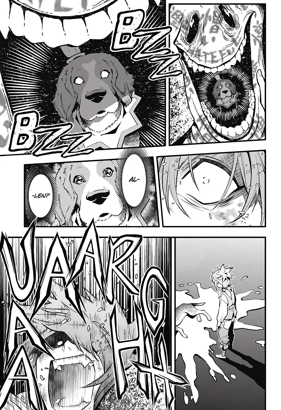 D.Gray-man Chapter 242 page 14 - Chapter 242: Saying Goodbye to A.W - Red and Mana ⑥