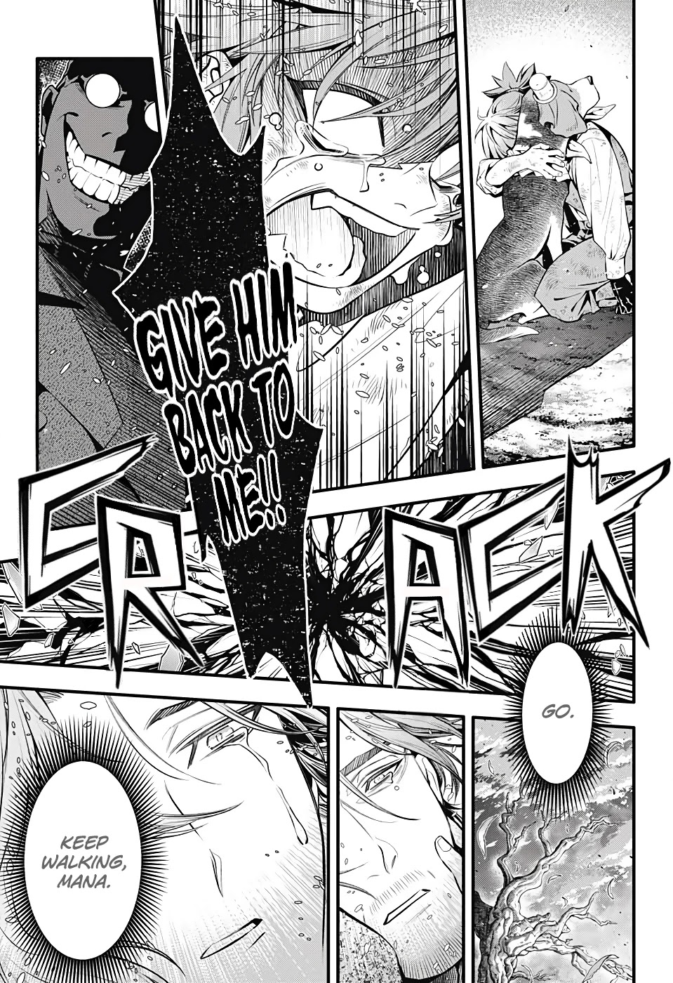 D.Gray-man Chapter 242 page 16 - Chapter 242: Saying Goodbye to A.W - Red and Mana ⑥