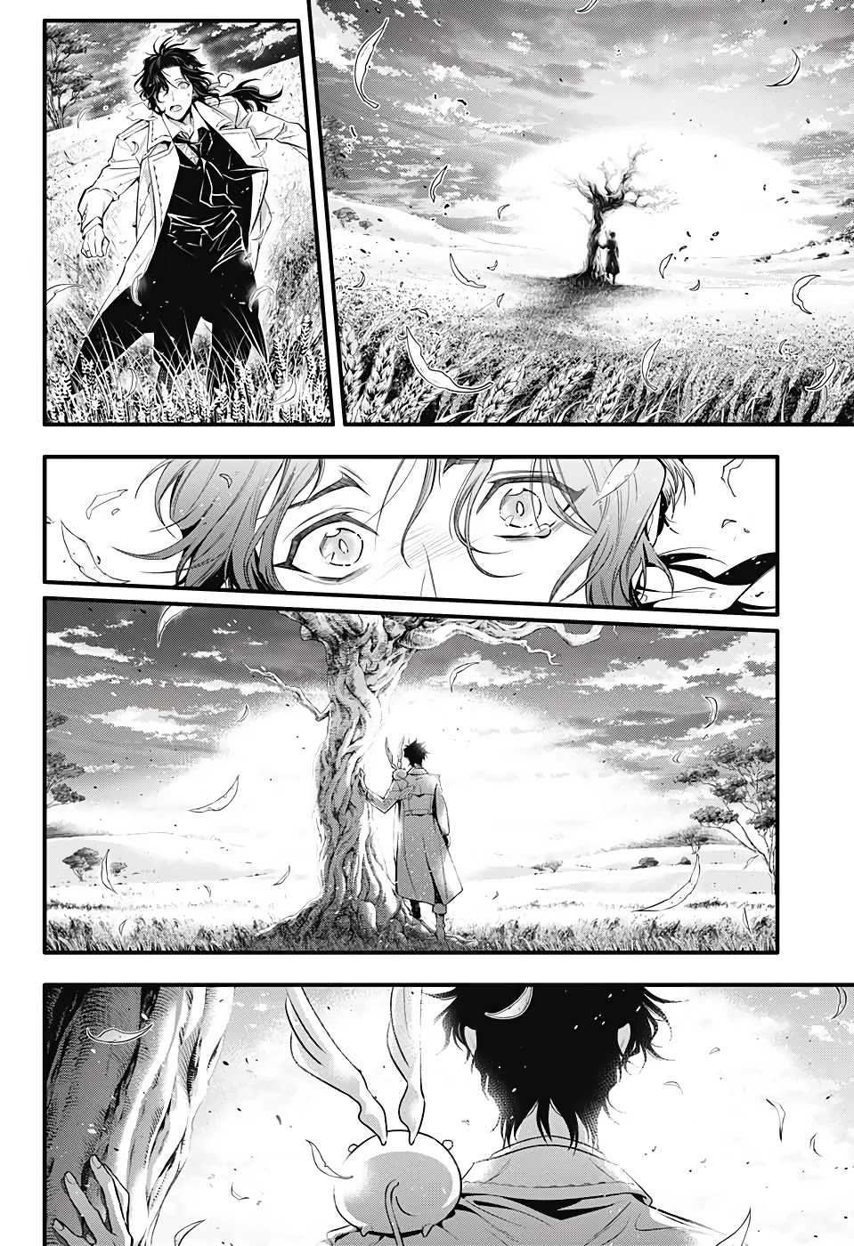 D.Gray-man Chapter 242 page 4 - Chapter 242: Saying Goodbye to A.W - Red and Mana ⑥