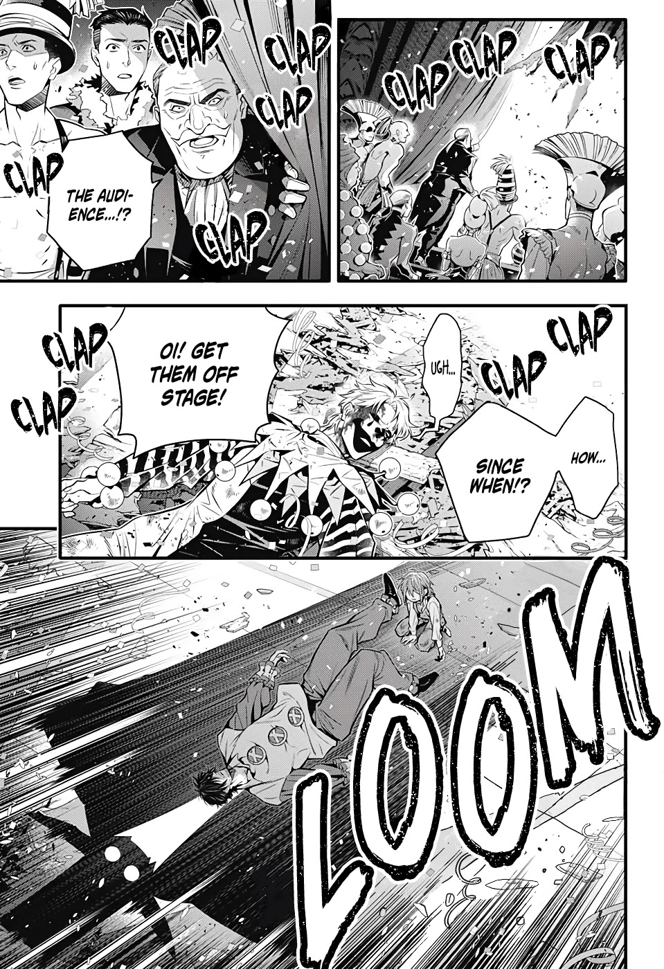 D.Gray-man Chapter 243 page 10 - Chapter 243: Saying Goodbye to A.W - Red and Mana ⑦