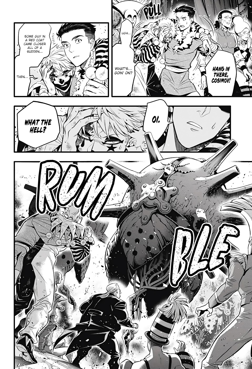D.Gray-man Chapter 243 page 17 - Chapter 243: Saying Goodbye to A.W - Red and Mana ⑦