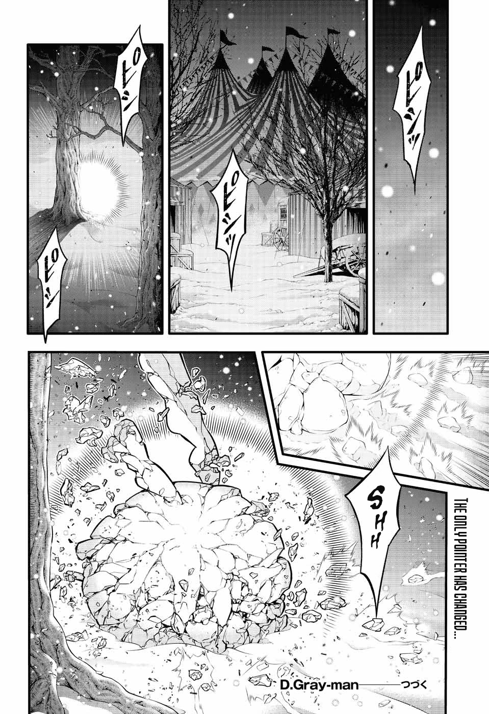 D.Gray-man Chapter 244 page 16 - Chapter 244: Farewell to A.W. - Red Handed and Mana ⑧