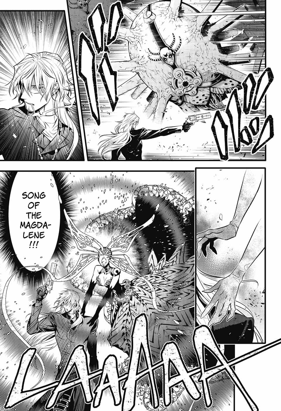 D.Gray-man Chapter 244 page 3 - Chapter 244: Farewell to A.W. - Red Handed and Mana ⑧