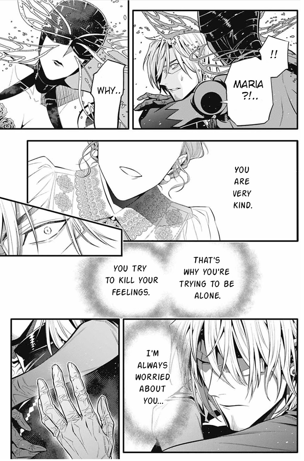 D.Gray-man Chapter 245 page 10 - Chapter 245: Farewell to A.W. - Red Handed and Mana⑨