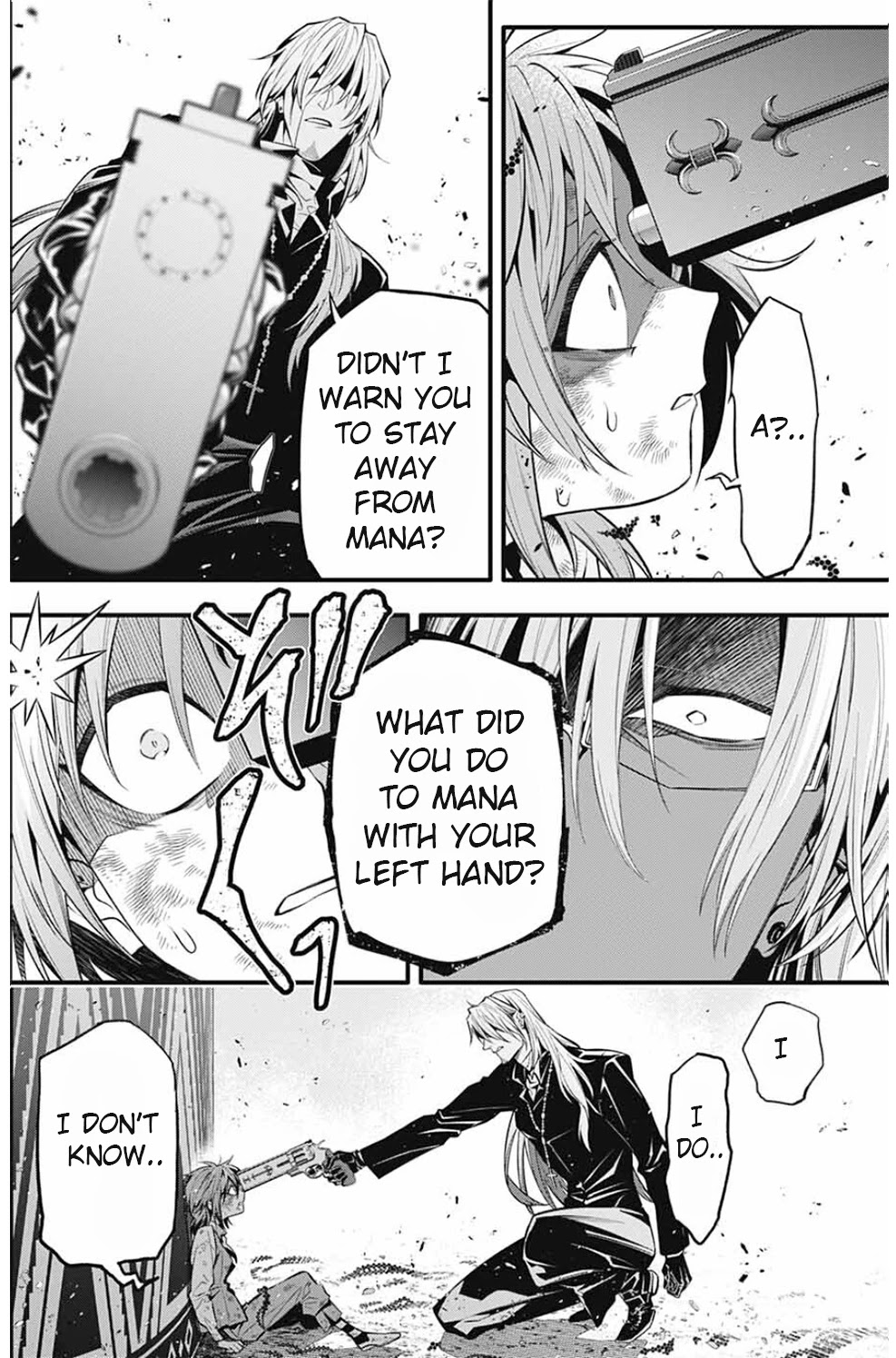 D.Gray-man Chapter 245 page 5 - Chapter 245: Farewell to A.W. - Red Handed and Mana⑨