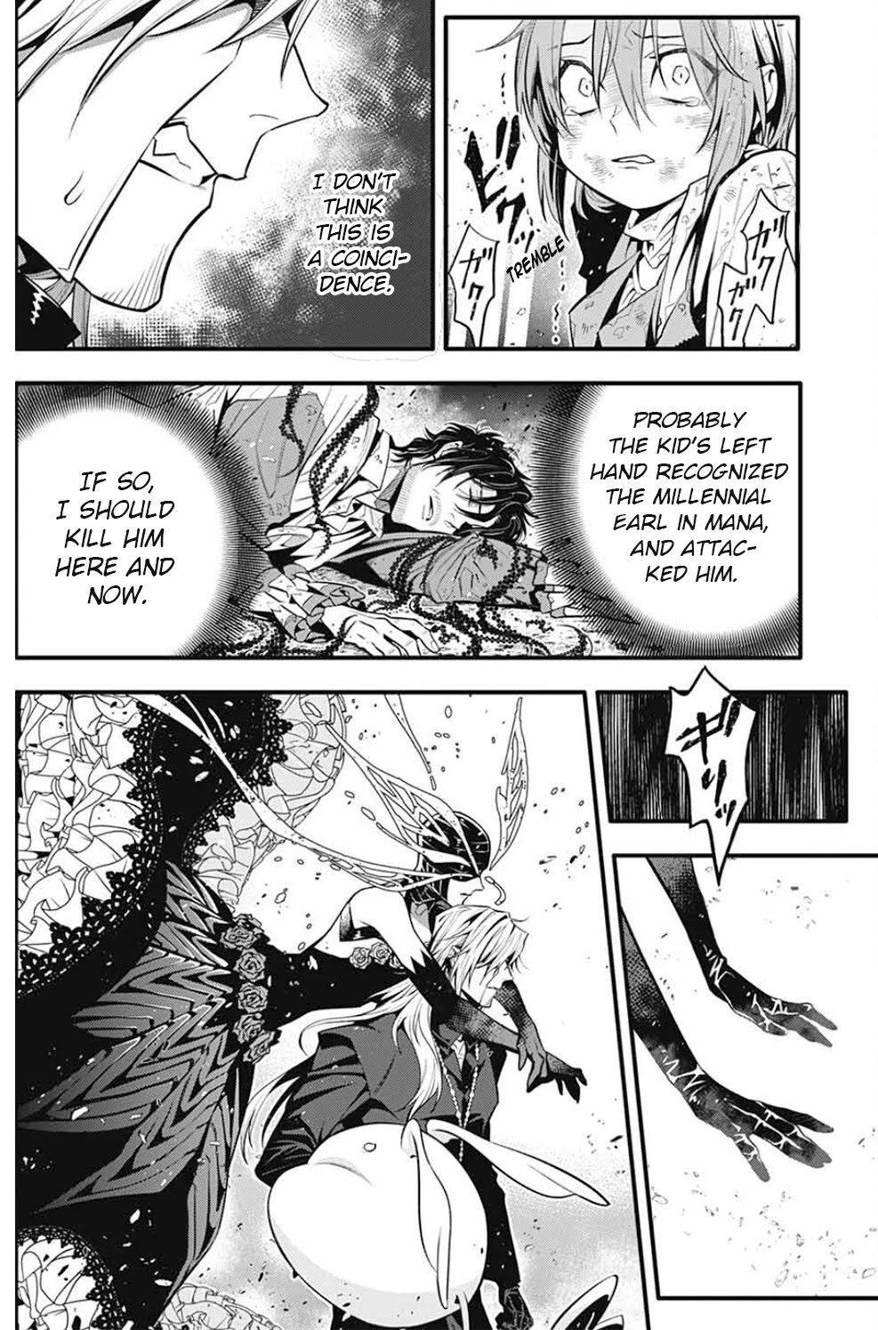 D.Gray-man Chapter 245 page 9 - Chapter 245: Farewell to A.W. - Red Handed and Mana⑨