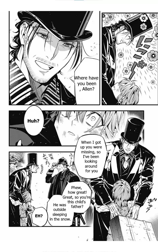 D.Gray-man Chapter 246 page 11 - Chapter 246: Saying Goodbye to A.W - Allen and Mana