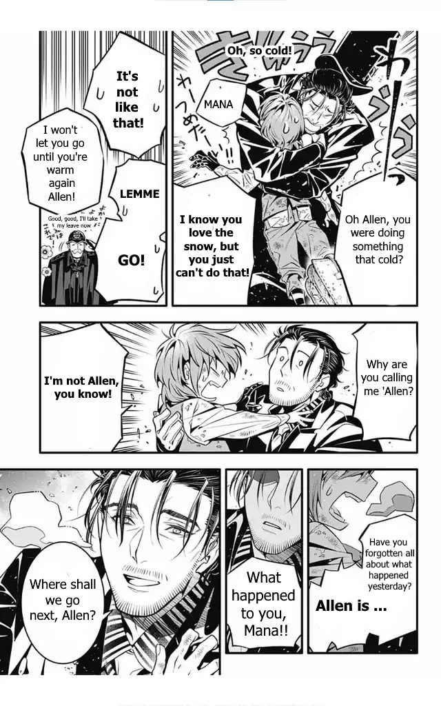 D.Gray-man Chapter 246 page 12 - Chapter 246: Saying Goodbye to A.W - Allen and Mana