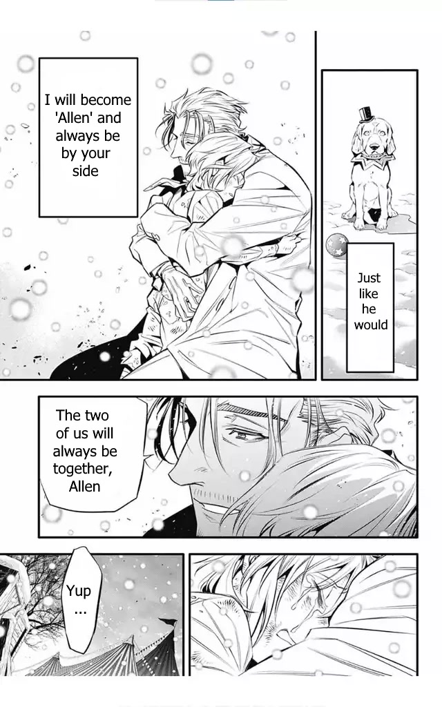 D.Gray-man Chapter 246 page 20 - Chapter 246: Saying Goodbye to A.W - Allen and Mana