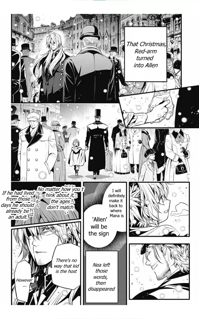 D.Gray-man Chapter 246 page 21 - Chapter 246: Saying Goodbye to A.W - Allen and Mana