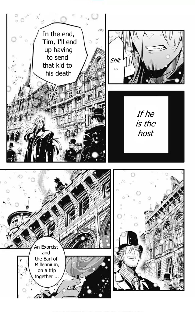 D.Gray-man Chapter 246 page 22 - Chapter 246: Saying Goodbye to A.W - Allen and Mana