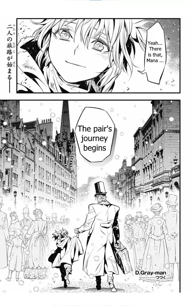 D.Gray-man Chapter 246 page 24 - Chapter 246: Saying Goodbye to A.W - Allen and Mana