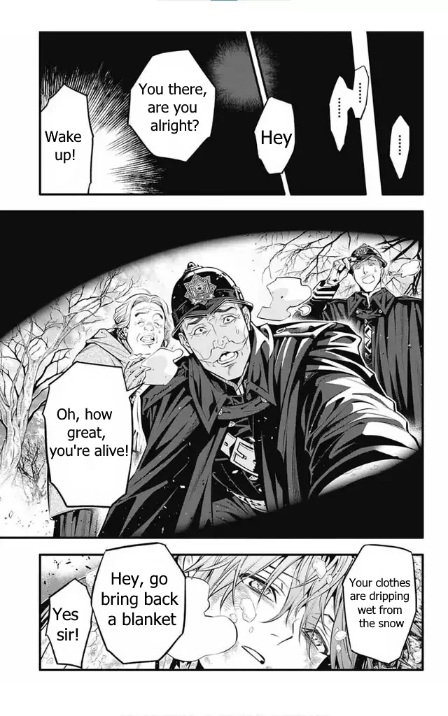 D.Gray-man Chapter 246 page 4 - Chapter 246: Saying Goodbye to A.W - Allen and Mana