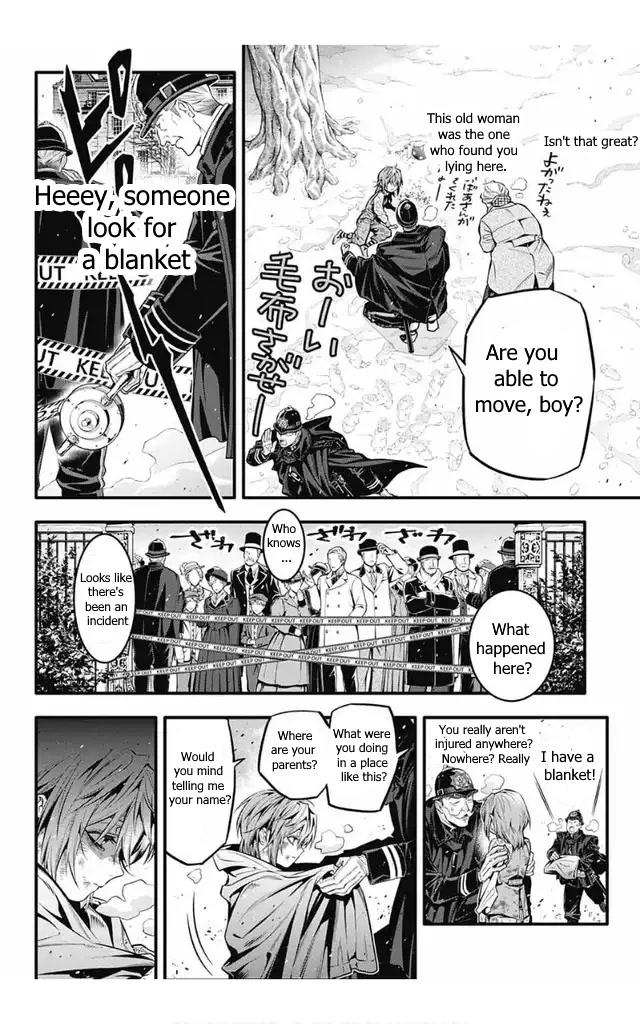 D.Gray-man Chapter 246 page 5 - Chapter 246: Saying Goodbye to A.W - Allen and Mana