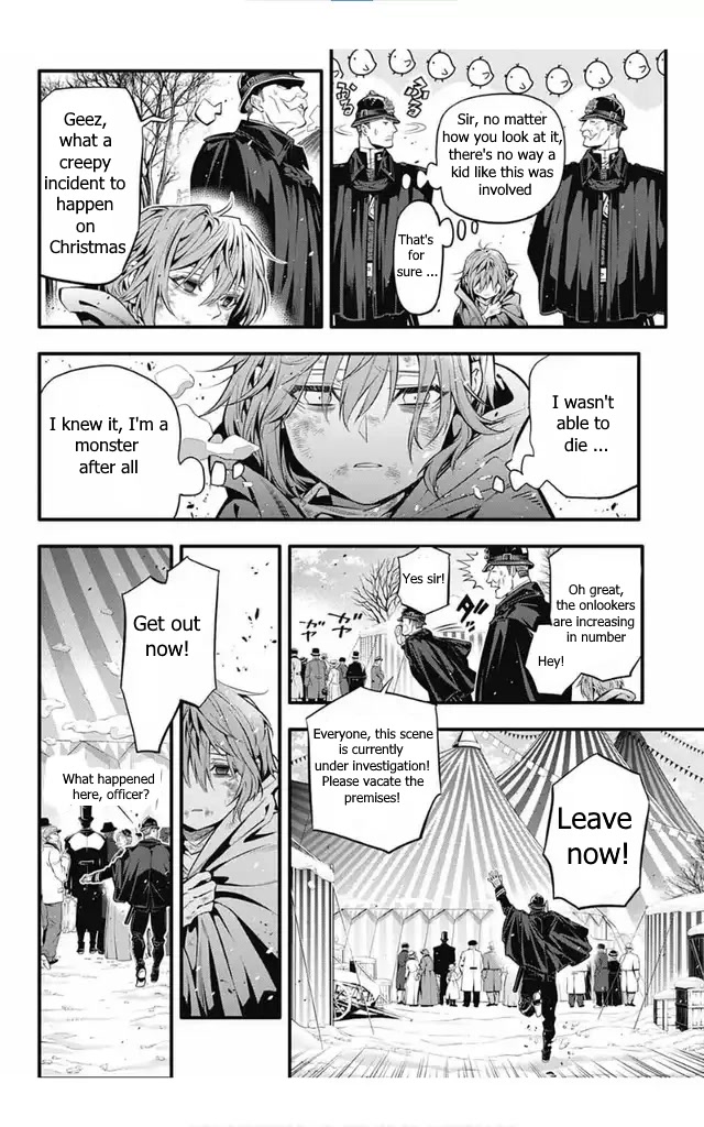 D.Gray-man Chapter 246 page 7 - Chapter 246: Saying Goodbye to A.W - Allen and Mana