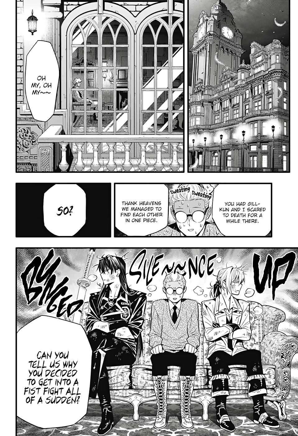 D.Gray-man Chapter 247 page 11 - Chapter 247: Saying Goodbye to A.W - A Path of Purpose