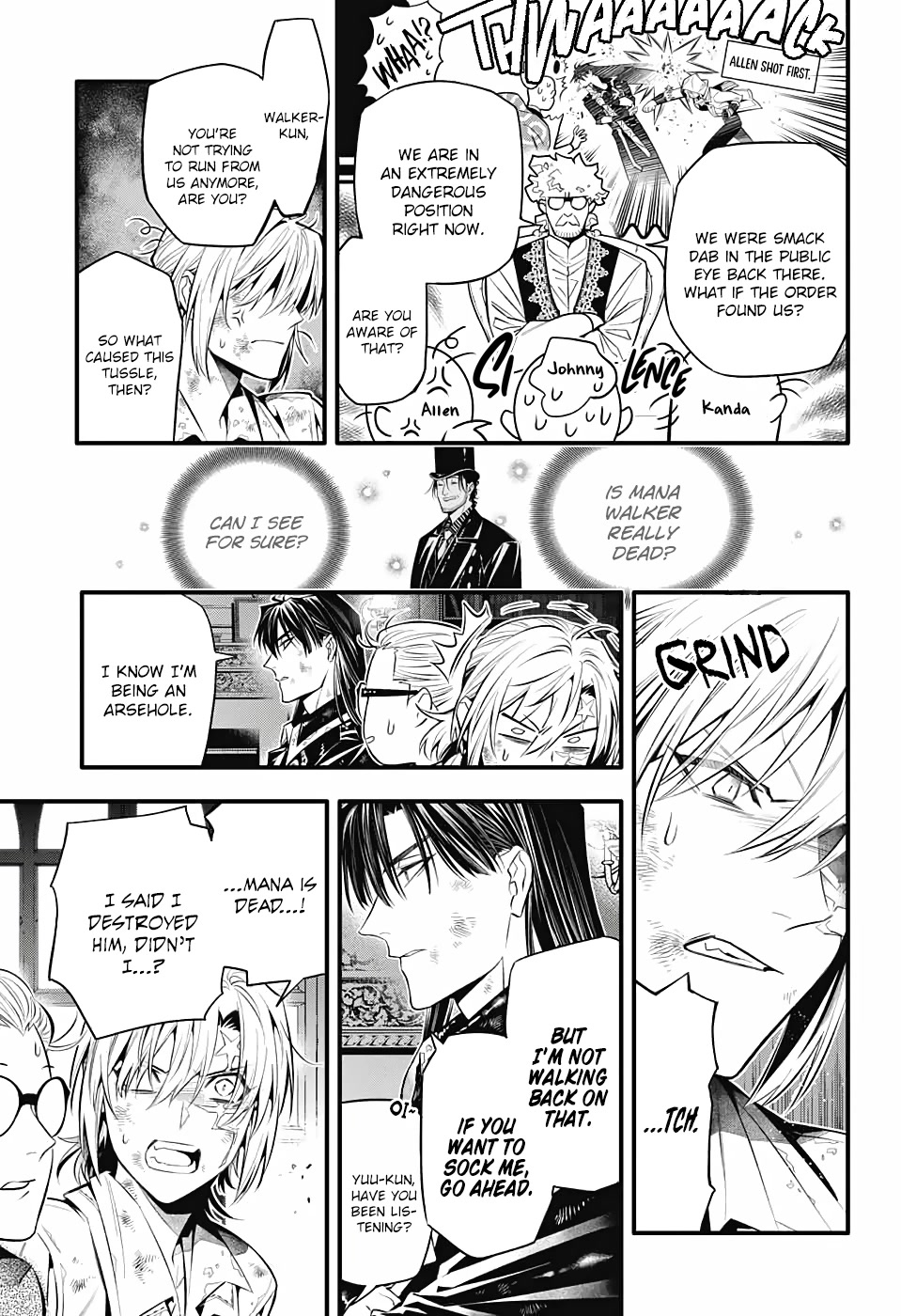 D.Gray-man Chapter 247 page 12 - Chapter 247: Saying Goodbye to A.W - A Path of Purpose